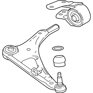 Acura 51360-T6Z-A10 Arm, Left Front (Lower)