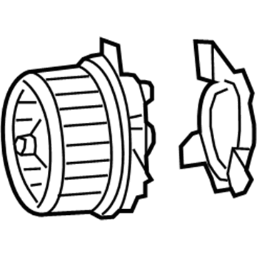 Mopar 68223053AC Motor-Blower With Wheel