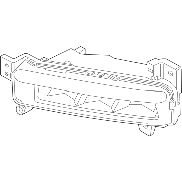 BMW 63-17-7-433-788 Front Fog Lamp, Led, Right