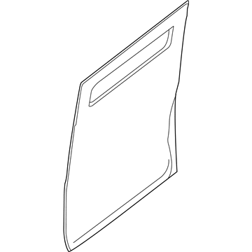 Nissan 82152-1PA0A Panel-Slide Door, Outer RH