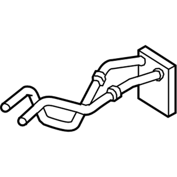 Nissan 27140-ZL80A Core-Heater