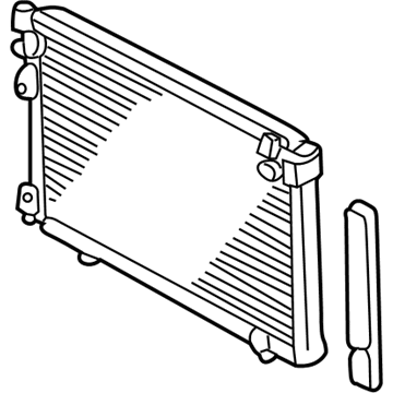 Lexus 88460-48041 CONDENSER Assembly