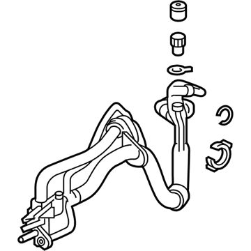 GM 23340441 Rear AC Tube