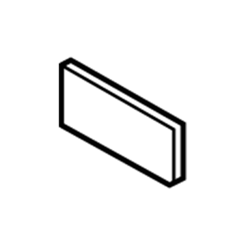 Nissan 79972-1EA0A Lid-Rear PARCELSHELF