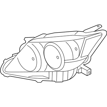 Toyota 81170-21200 Composite Headlamp