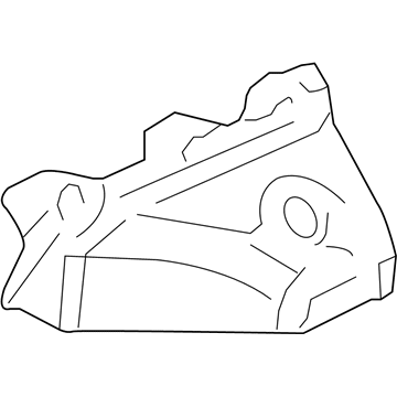 GM 12586678 Heat Shield