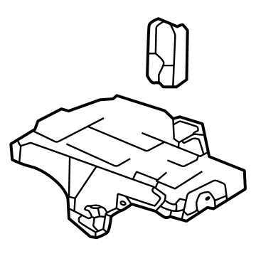 Acura 74190-TYA-A00 BASE, BATTERY SET