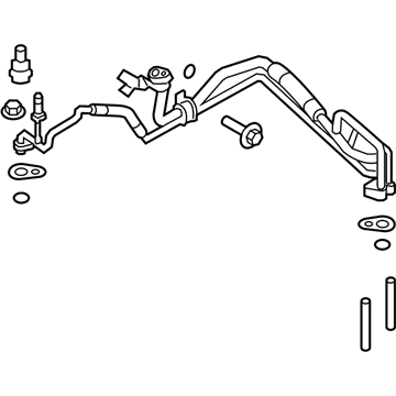 Ford EB5Z-19A834-E Evaporator Tube