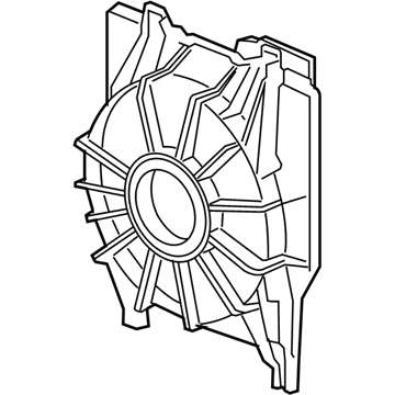 Acura 38615-RWC-A01 Shroud