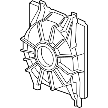 Acura 19015-RWC-A01 Shroud