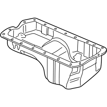 Acura 11200-PAA-A00 Pan, Oil