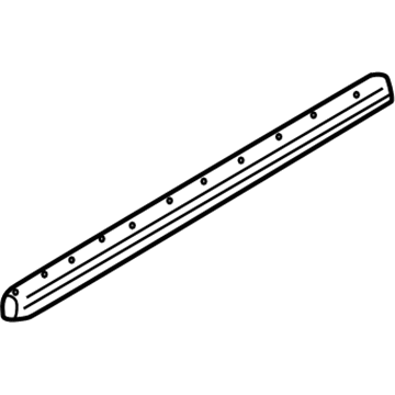 Kia 0K31A5675X WEATHERSTRIP Assembly-Fender, R