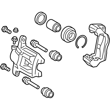 Lexus 47830-0E021 Rear Passenger Disc Brake Cylinder Assembly