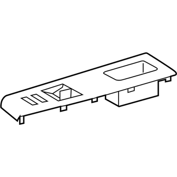 Toyota 74231-52650-C0 Switch Panel