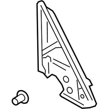 Infiniti 80293-1LA0B Cover-Front Door Corner, Inner LH