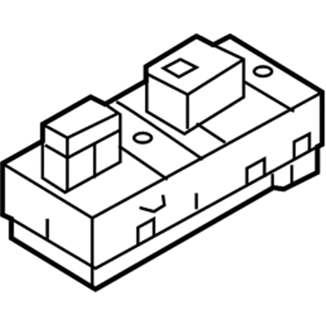 Nissan 25401-6JL1A Switch Assy-Power Window, Main