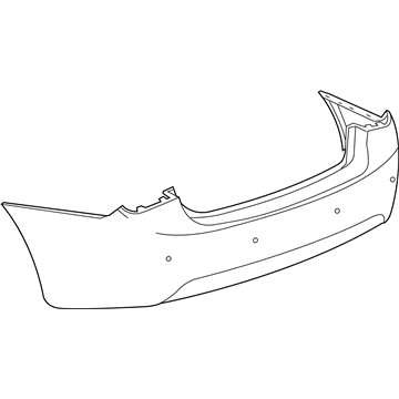 GM 95016694 Bumper Cover
