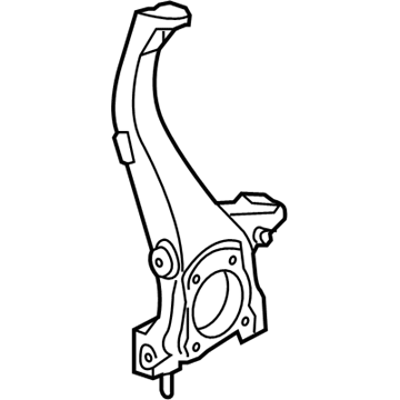 Acura 51215-SJA-010 Knuckle, Left Front