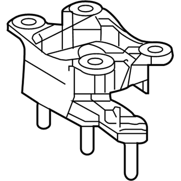 Lexus 12371-38170 INSULATOR, Engine Mo