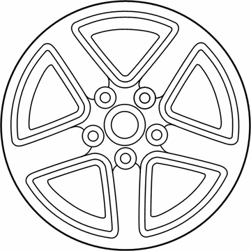 Lexus 42611-48020 Wheel, Disc