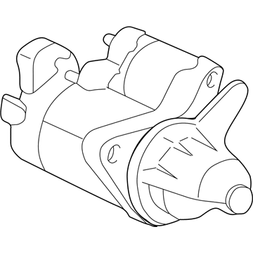 Honda 31200-RNA-A01 Starter Motor Assembly (Ds4R5/Ds4Rc) (Denso)