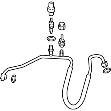 Ford HL3Z-19972-K Discharge Line