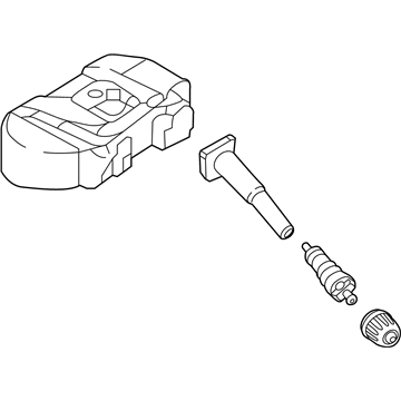 Hyundai 52933-F2000 TPMS Tire Pressure Sensor