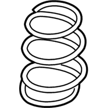 Nissan 55020-1KA4B Spring - Rear Suspension