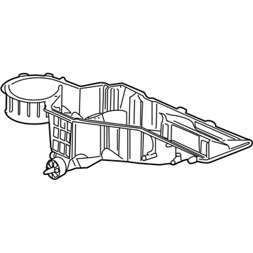 GM 52474945 Case, Heater & A/C Evaporator & Blower Lower