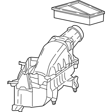 Infiniti 16500-5DD0A Air Cleaner