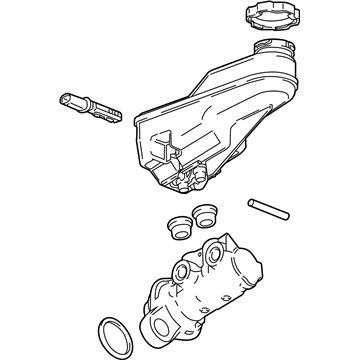 GM 84118577 Master Cylinder