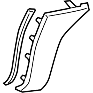 Toyota 52113-04020 Cover Extension