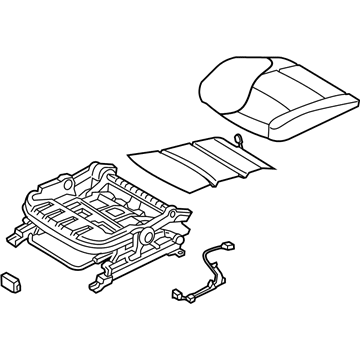 Hyundai 88100-3Y000-PBS Cushion Assembly-Front Seat, Driver