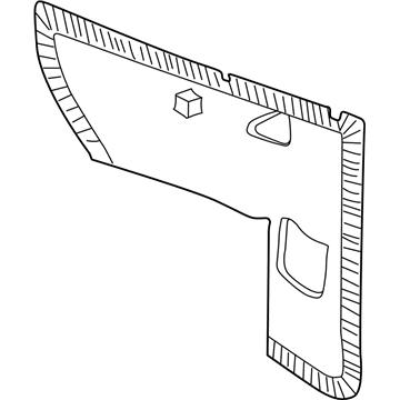 Mopar 55256689AC Shield-Rear Door