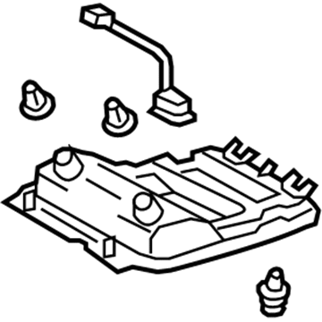 Lexus 81260-30411-A0 Lamp Assy, Map