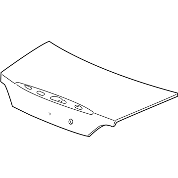 Honda 68500-S2A-A80ZZ Lid, Trunk (DOT)