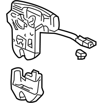 Honda 74851-S2A-003 Lock, Trunk Lid