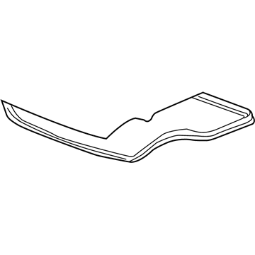 Honda 74865-S2A-A00 Weatherstrip, Trunk Lid