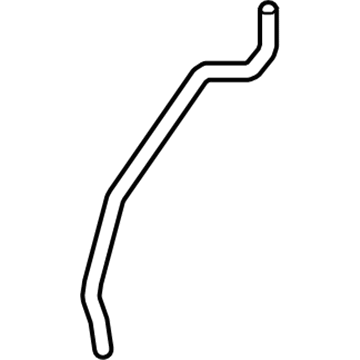 Nissan 49725-EZ30D Hose-Return, Power Steering