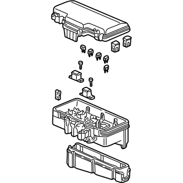 Honda 38250-S84-A02 Box Assembly, Relay