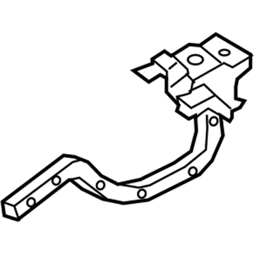 Kia 79220D4000 Hinge Assembly-Trunk Lid