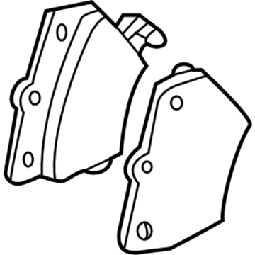 GM 19205632 Pad Kit, Rear Disc Brake