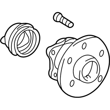 GM 19184269 Hub & Bearing