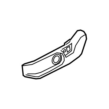 Hyundai 88191-K4010-TRY SHIELD COVER-FR SEAT OTR, LH