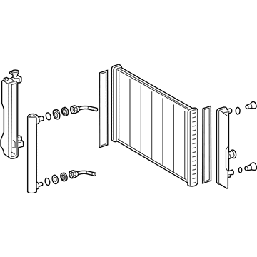 Toyota 16410-AZ009 Radiator Assembly