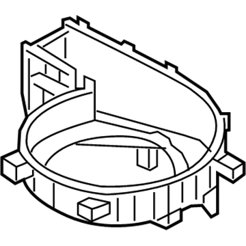 Hyundai 97112-G3000 Case-Blower, Lower