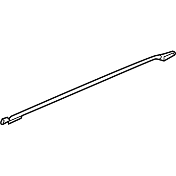 Hyundai 83850-G3000 Moulding Assembly-Rear Door Frame, LH