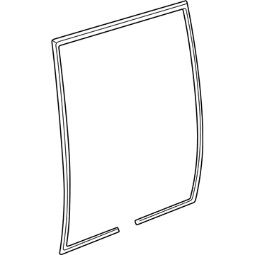 Mopar 55359222AA WEATHERSTRIP-Rear Cargo Door