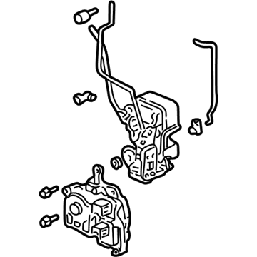 Acura 72110-S3M-A01 Lock Assembly, Right Front Door Power