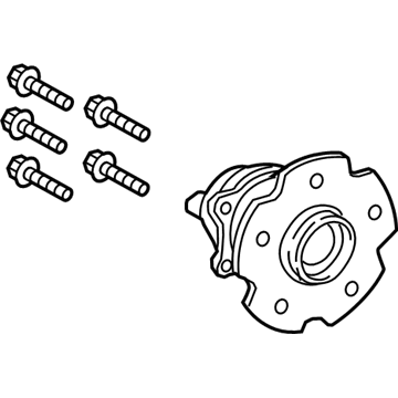 Lexus 42410-0R010 Hub & Bearing Assy